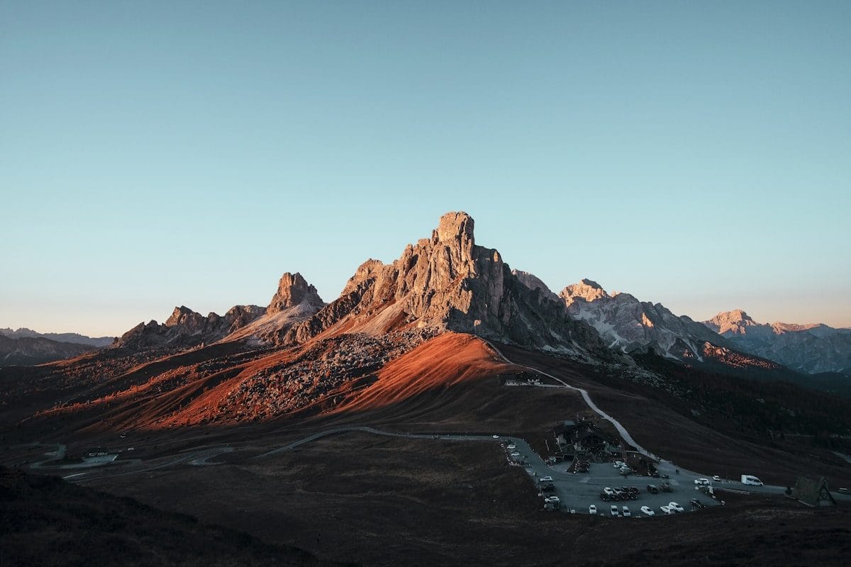 Mountain peak with a winding path — representing career vision and the journey ahead